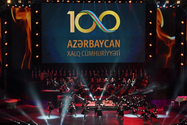 Концерт посвященный 100-летию Азербайджанской Демократической Республики